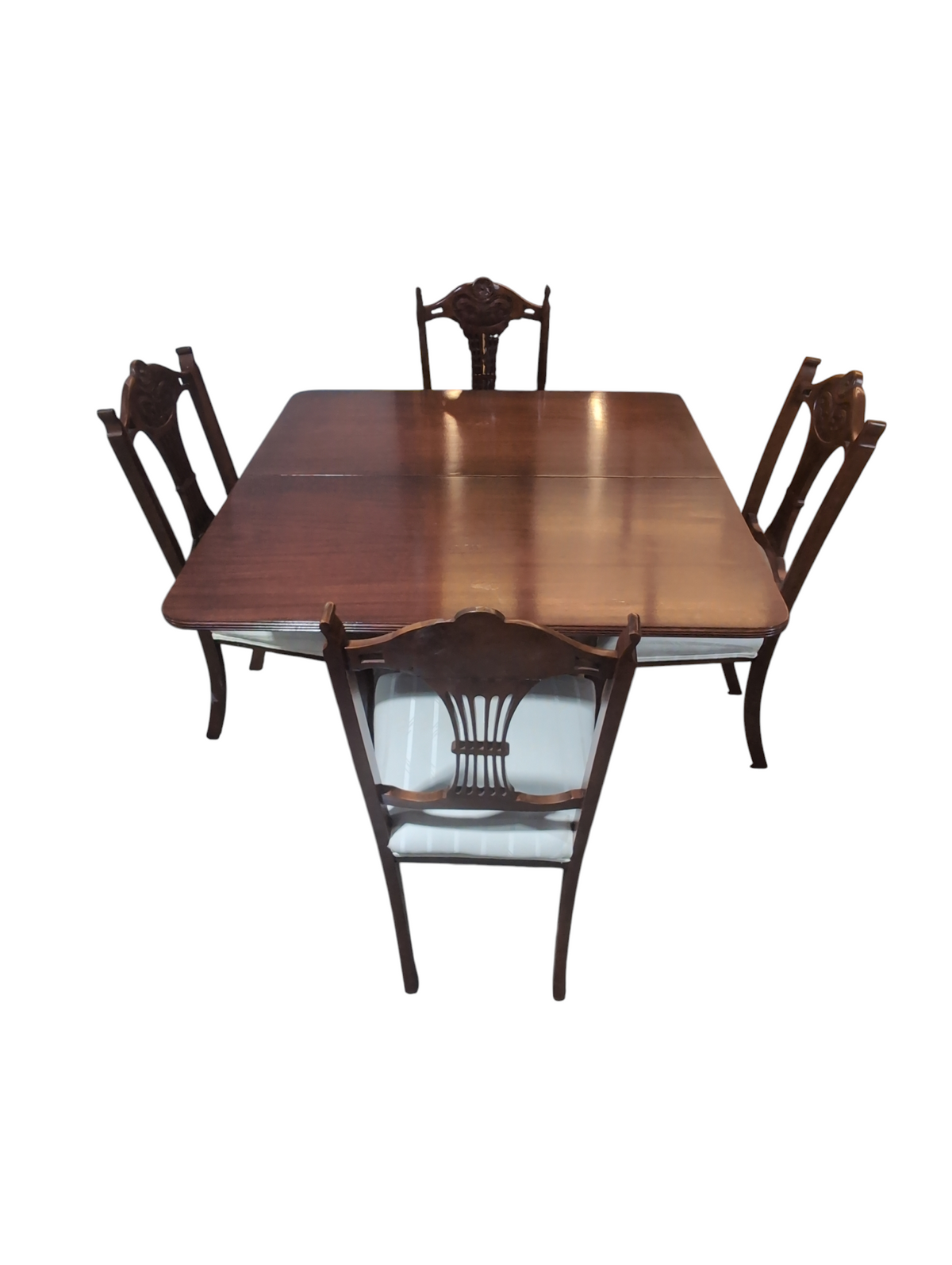 Foldable Dining Table w/ 4 Chairs