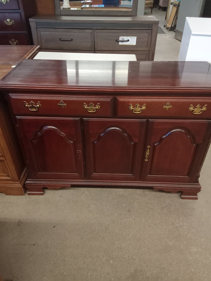 50"W Wooden Antique Sideboard