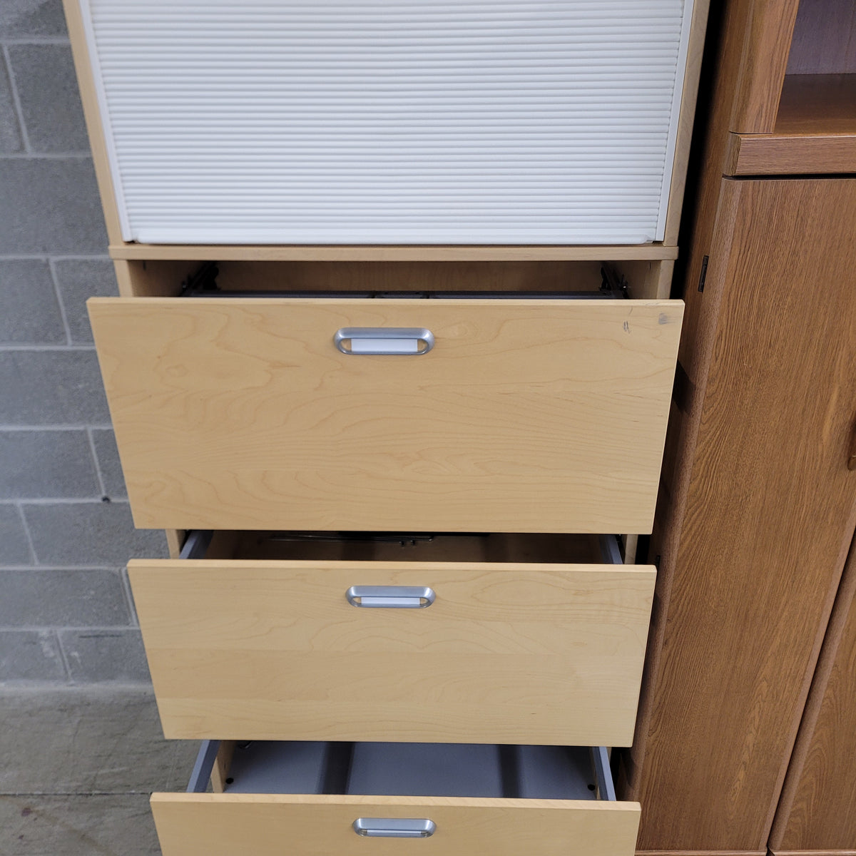 33.5"W Four Drawer Filing Cabinet