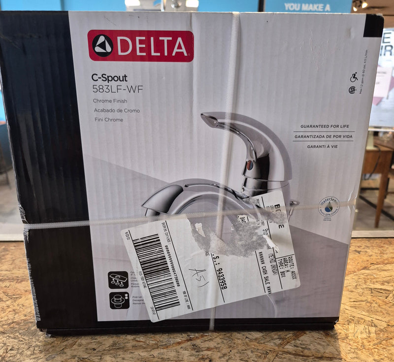 Single Hole Bathroom Faucet with Drain Assembly
