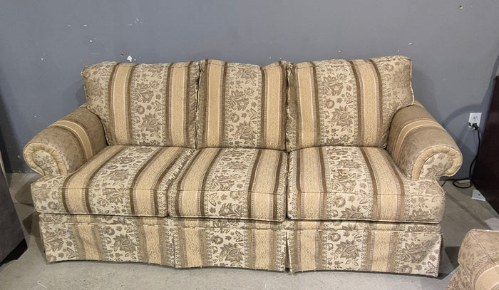 3-Seat Multi-Colour Fabric Sofa