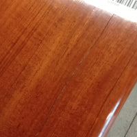 37.5"W Dining Table in Wood with Three Leaves