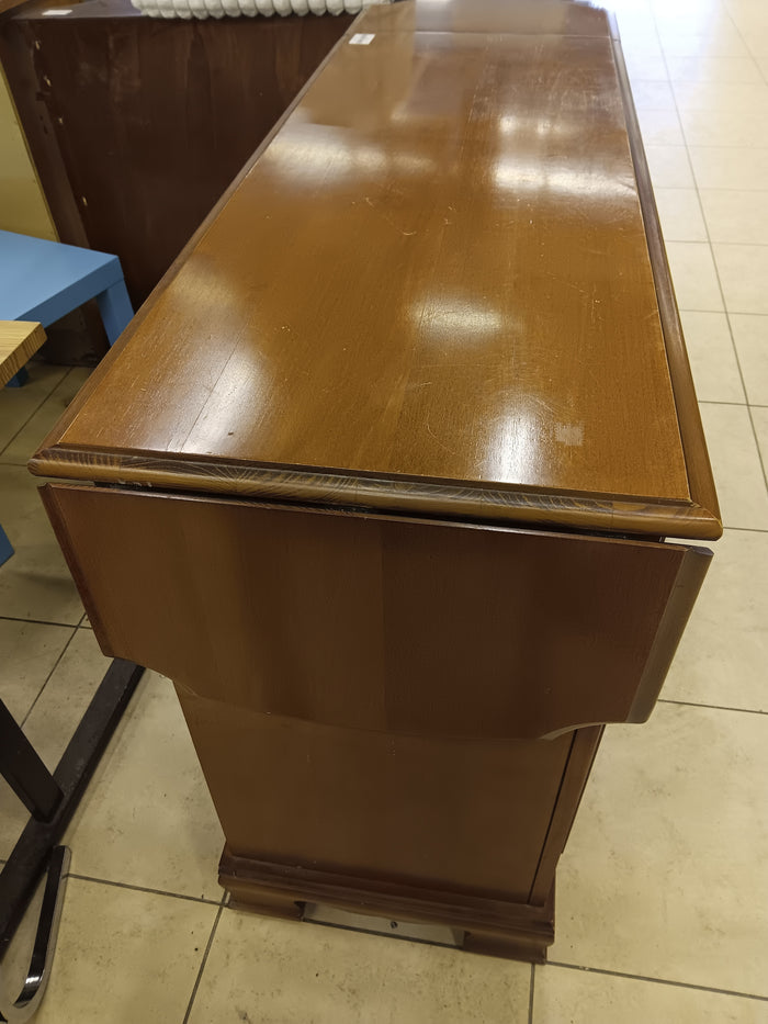 The Heritage Hearth Drop-Leaf Kitchen Cart