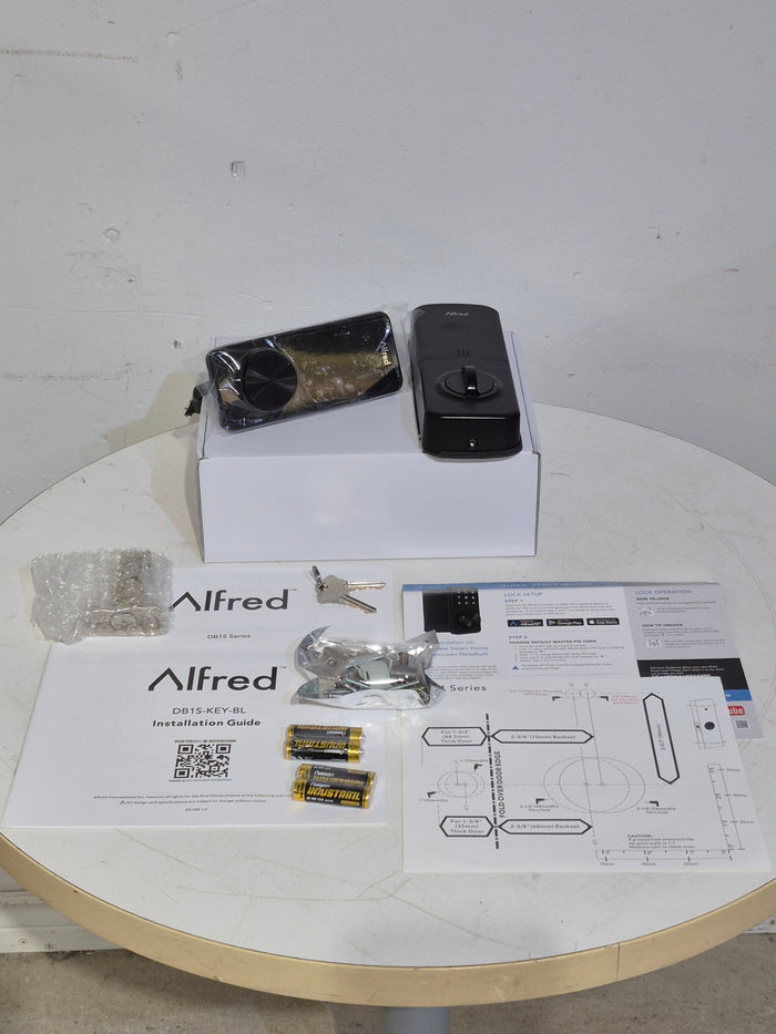 Alfred DB1S Smart Deadbolt w/key