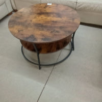 31.5"Diameter Two Tier Round Coffee Table