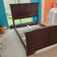 70"W Solid Wood Bed Frame - Queen
