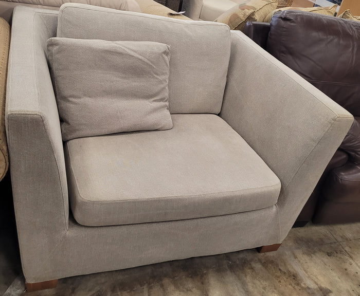 Light-Grey Accent Chair