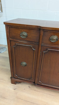60"W Dark Chestnut Sideboard