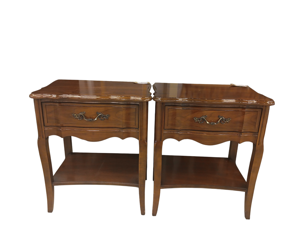 Vintage Mahogany Bedside Tables