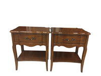 Vintage Mahogany Bedside Tables