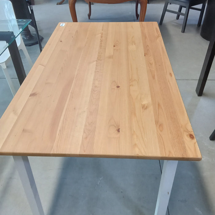 49"W Dinette Table with Knotty Pine Top