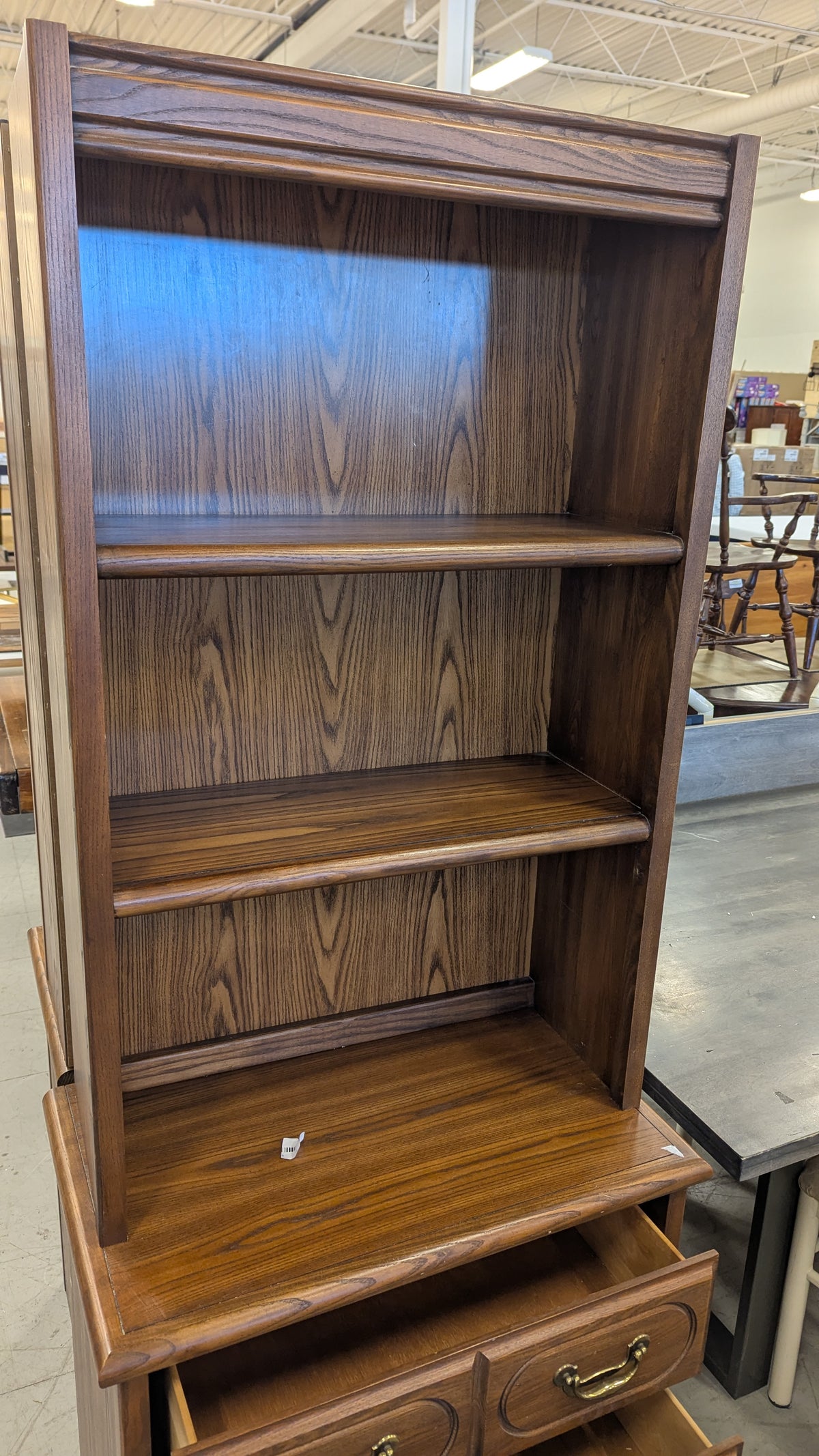 29.5"W Shelving unit w/ 3 Drawers