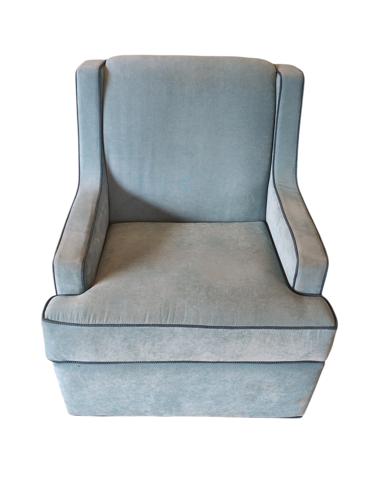 Mint Green Swivel Armchair