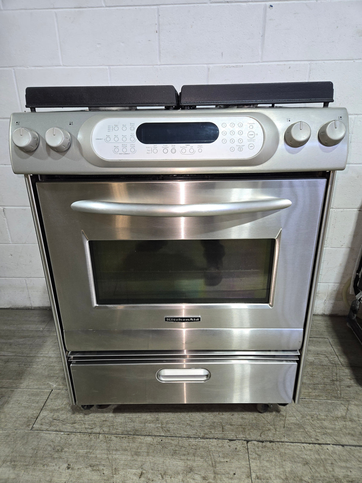 KitchenAid Stainless Steel Electric Stove