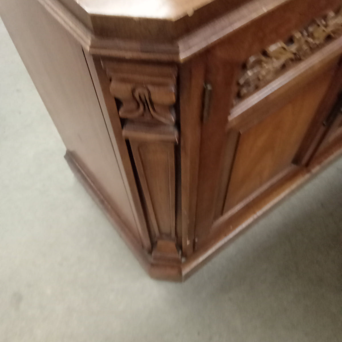 65"W Solid Wood Credenza