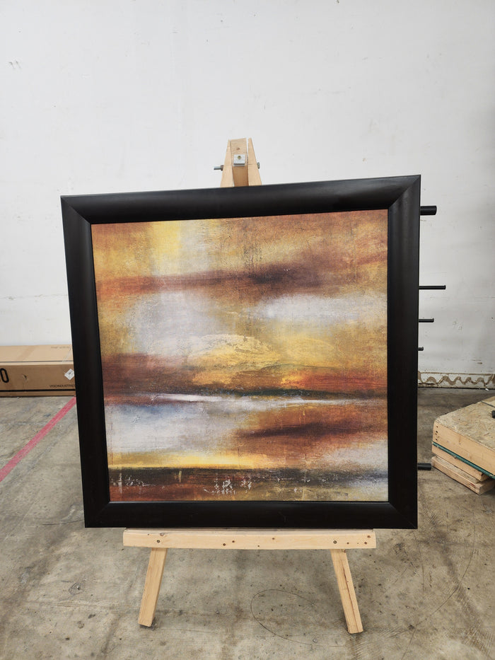 Framed Abstract Painting