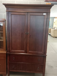 46.5"W Wooden Media Cabinet