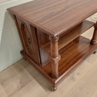 26.5"W End Table with Storage