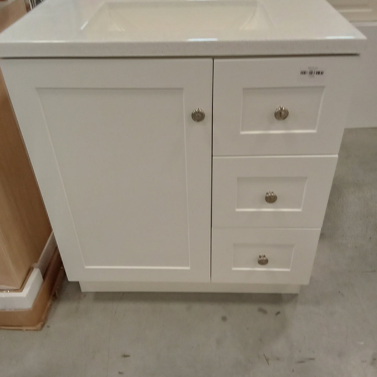 30.5"W Vanity Cabinet With Counter Top