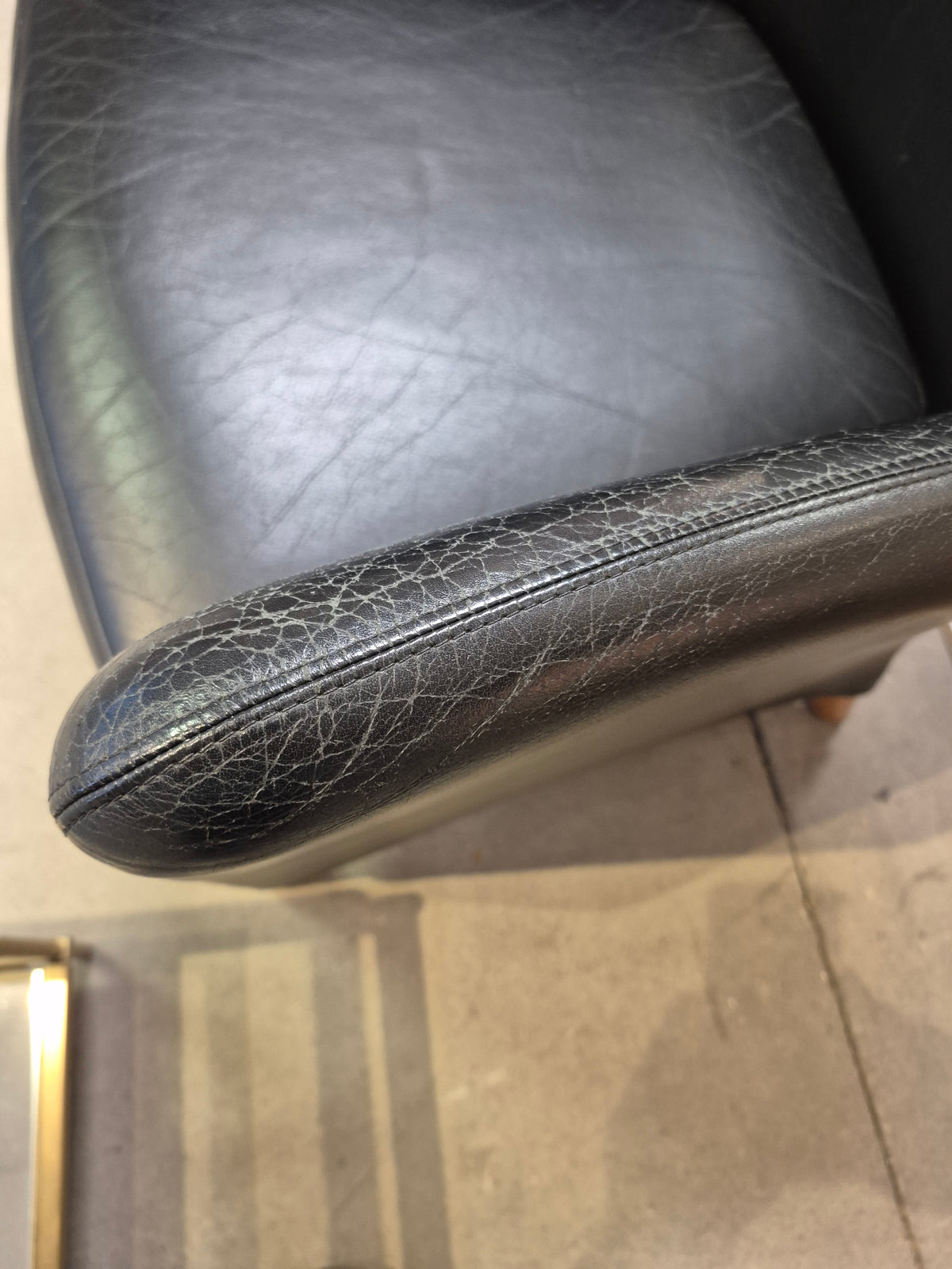 Black Club Chair