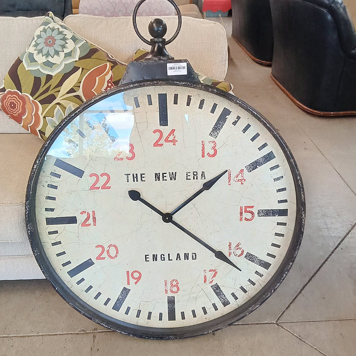 36"W Large Vintage Wall Clock