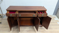 60"W Dark Chestnut Sideboard
