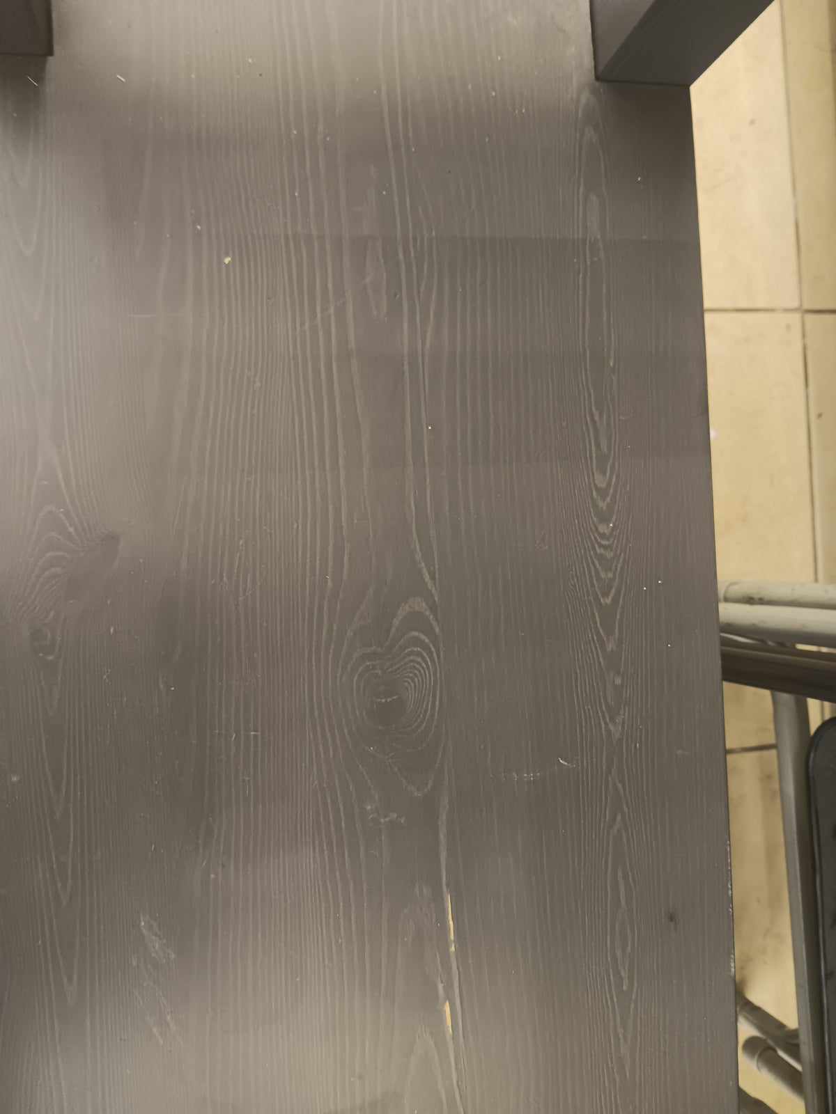Modern Gray 2- Tier Entryway Table