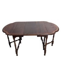 Antique Gate Leg Drop Leaf Table