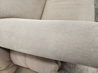 Beige Classic Curved Upholstered Sofa