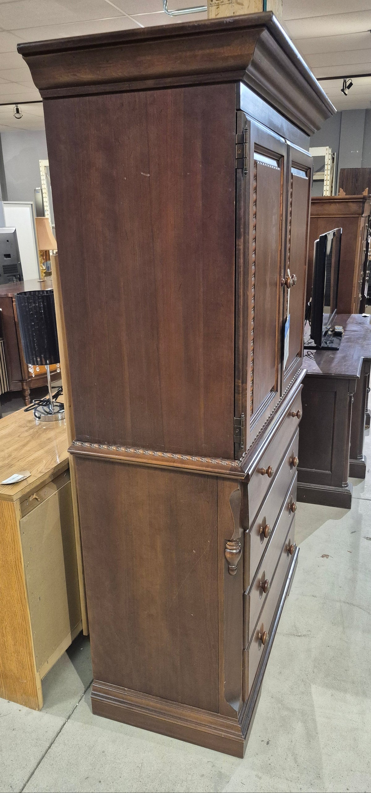 2-Pc Broyhill Armoire