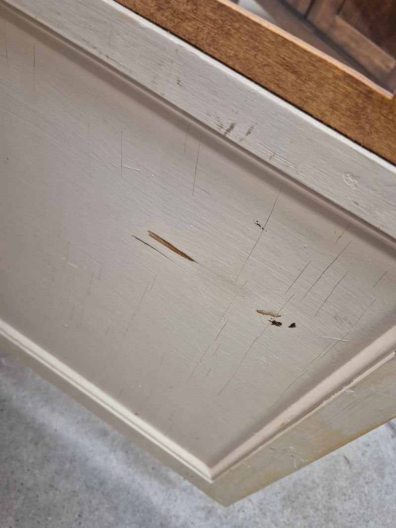 Art Nouveau-Style Wooden Cabinet