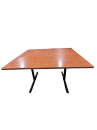 Solid Wood Brown Office Desk