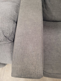 Charcoal Grey Upholstered Armchair