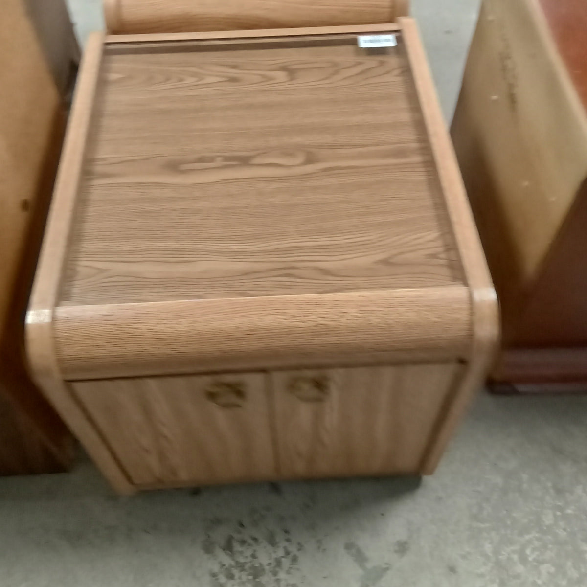 22"W Night Stand with Cupboard