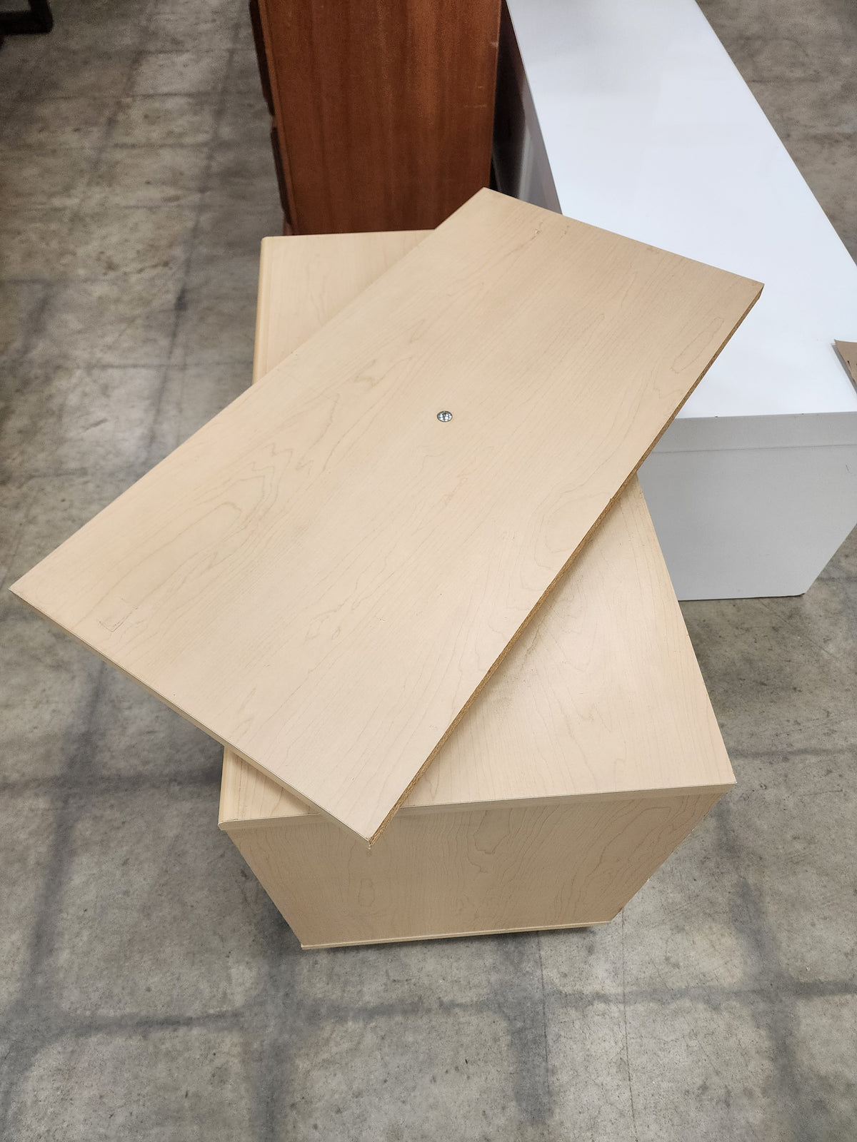 Light Oak TV Stand/Storage Cabinet