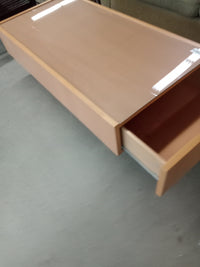 48"W Coffee Table with Two Drawers