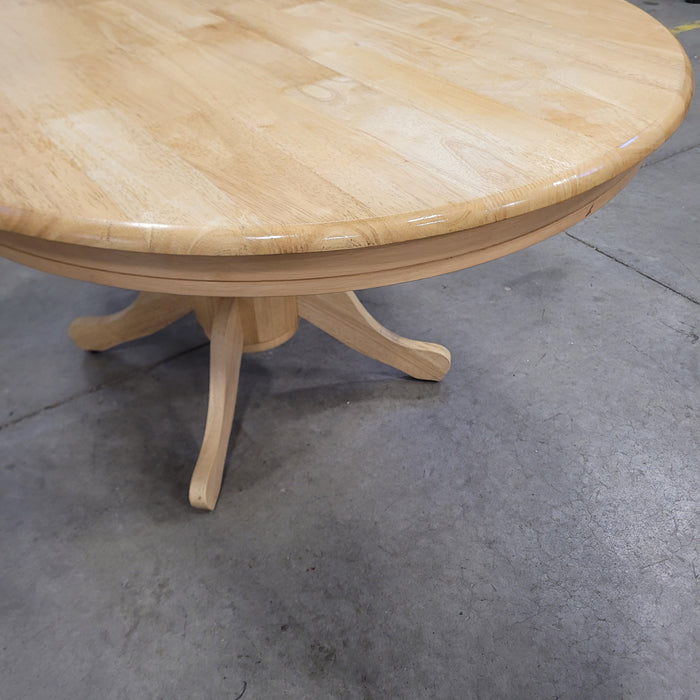 59"W Solid Pine Dining Table