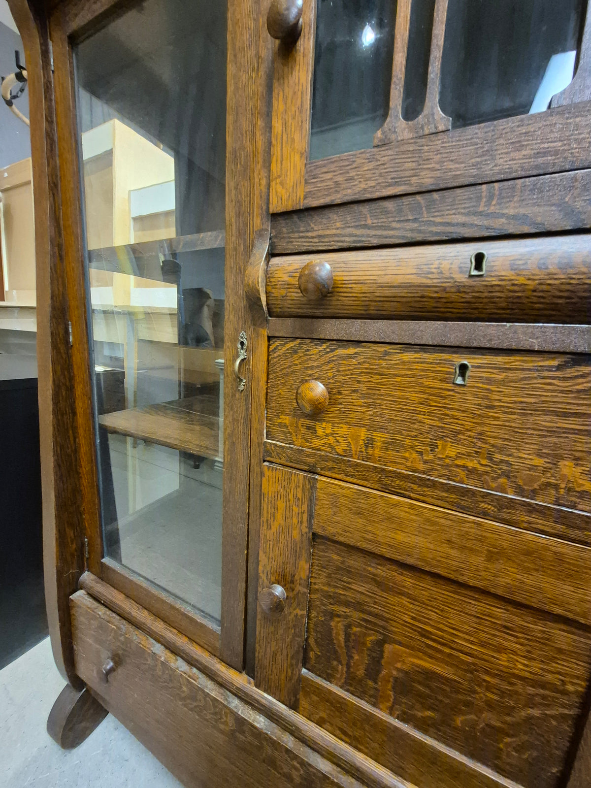 Krug Bros & Company - Antique Display Cabinet