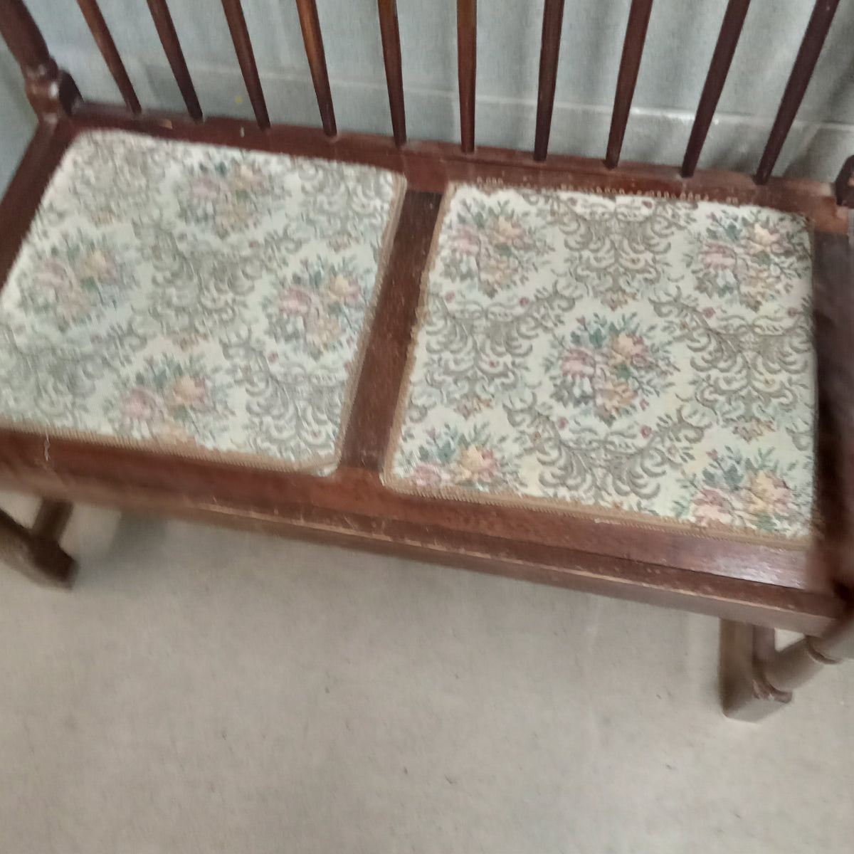38"W Bench with Fabric Seats
