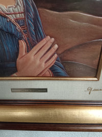 17"W "Angel" Print - Framed