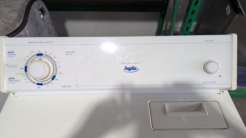 29"W White Inglis Electric Dryer
