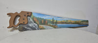 Hand Painted Hand-Saw