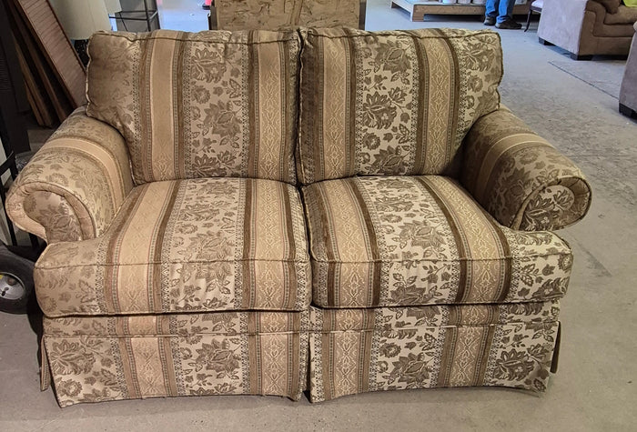 Multi-Colour Fabric Loveseat