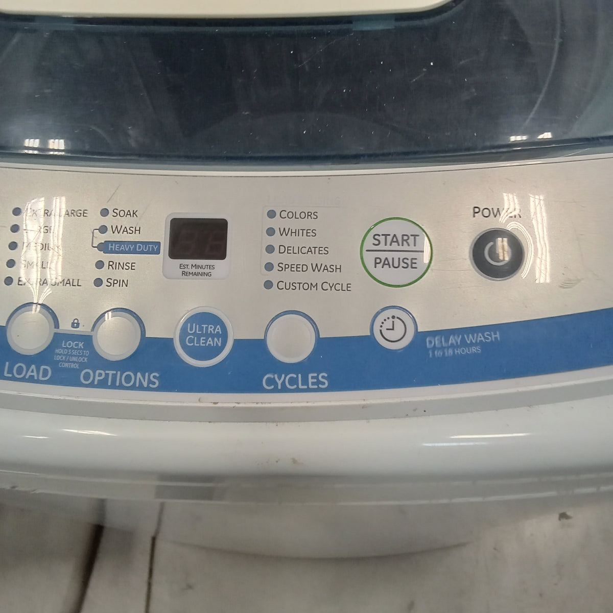 24"W Top Load Washing Machine