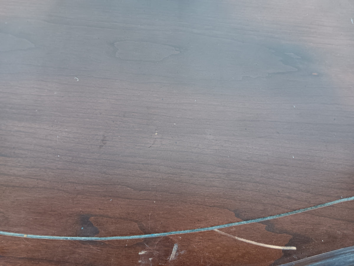 Mahogany Oval Coffee Table