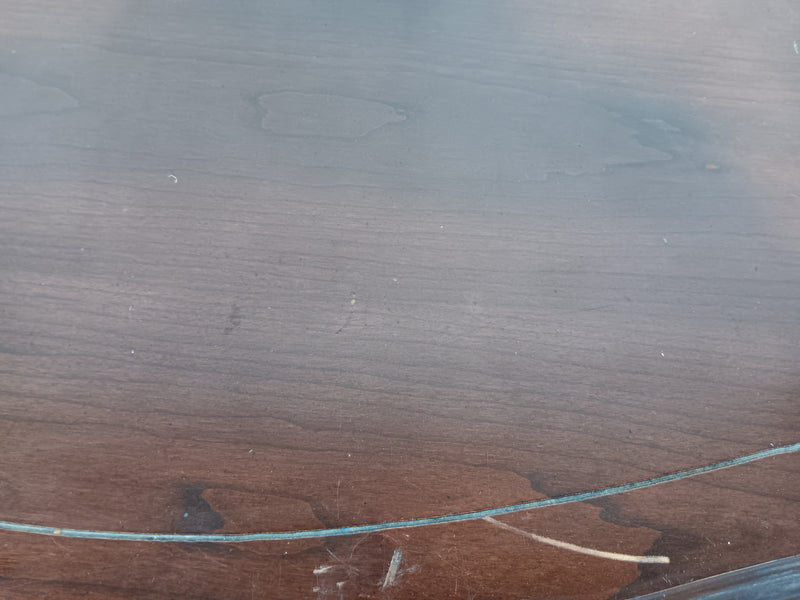 Mahogany Oval Coffee Table