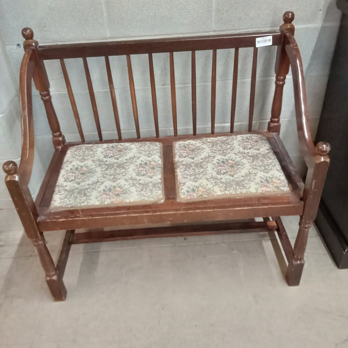 38"W Bench with Fabric Seats