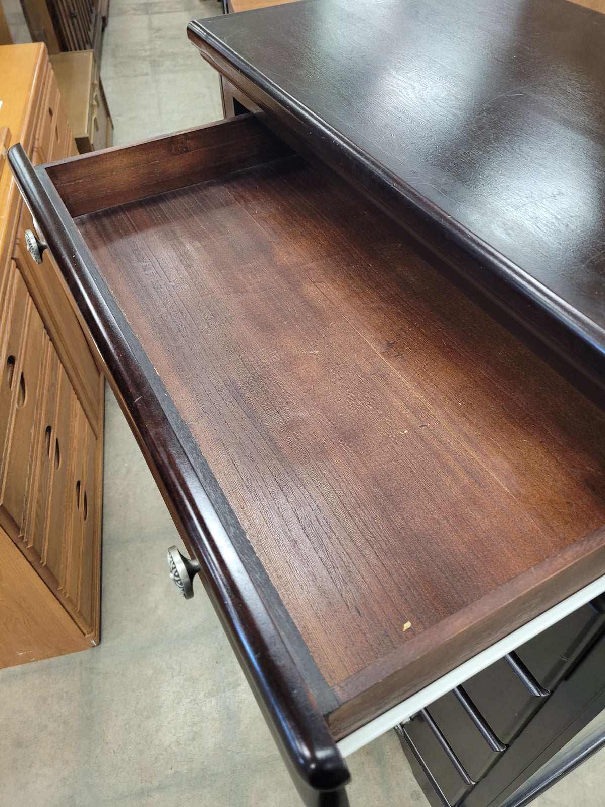 Dark Espresso-Finished Chest Of Drawers