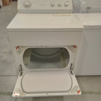 29"W White Electric Front Load Dryer