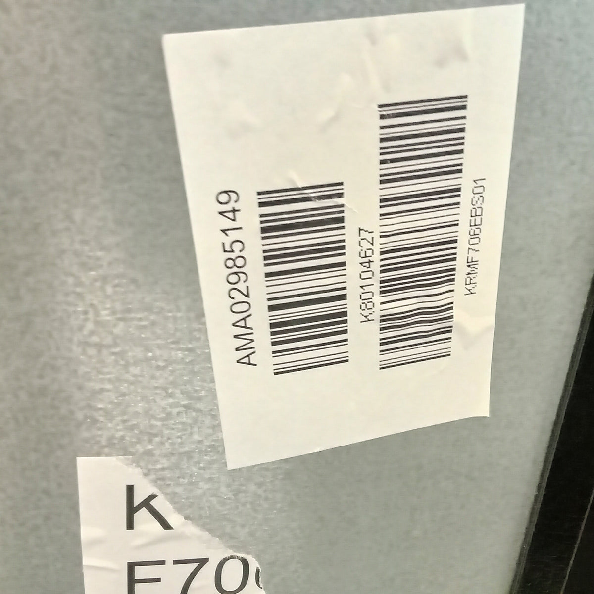 36"W French Door Fridge Freezer in Matte Black Stainless Steel